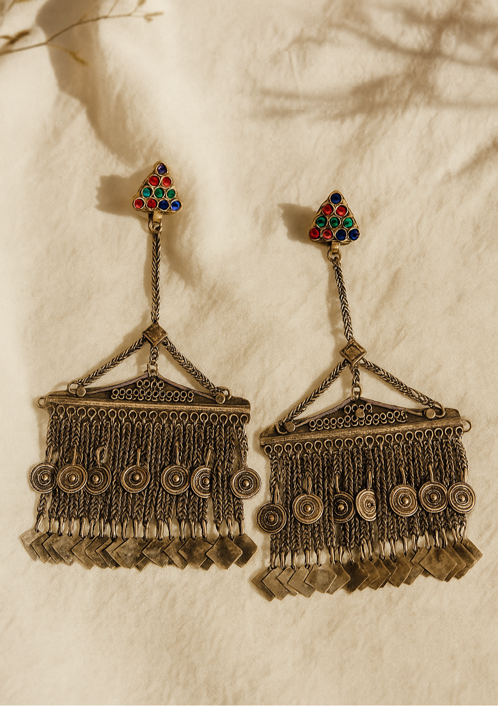 Nutan Afghan Earrings