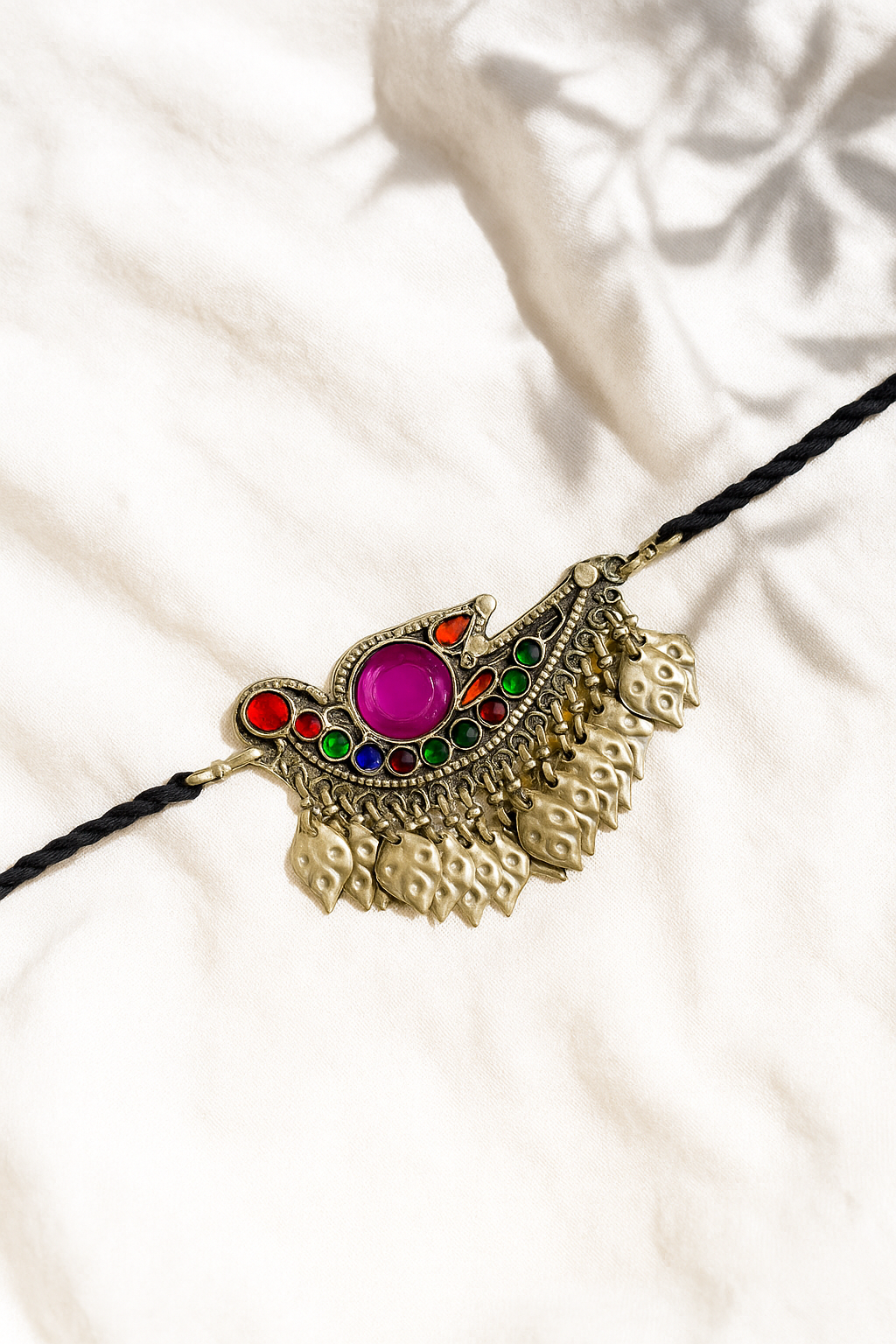 Kafiya Afghan Necklace