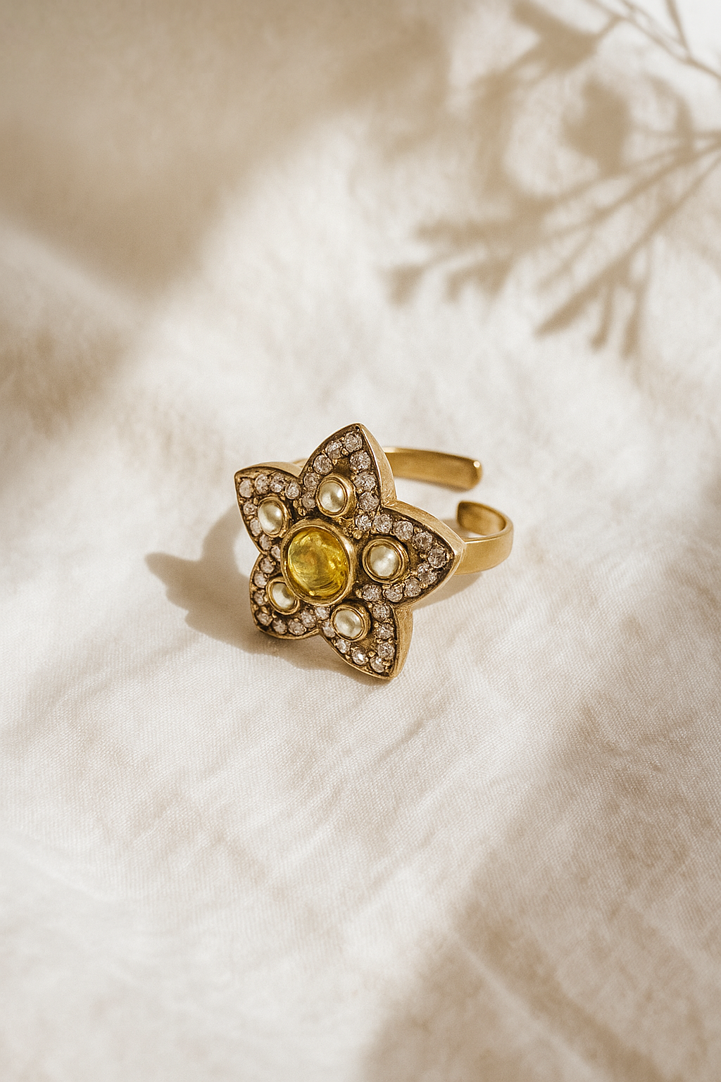 Mehndi Vintage Ring