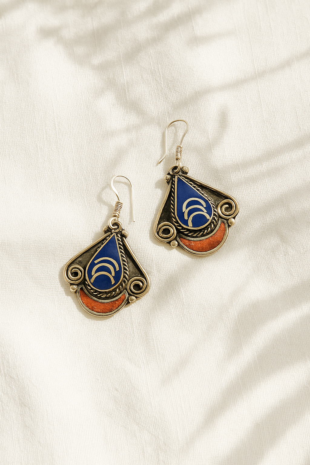 Barf Nepali Earrings