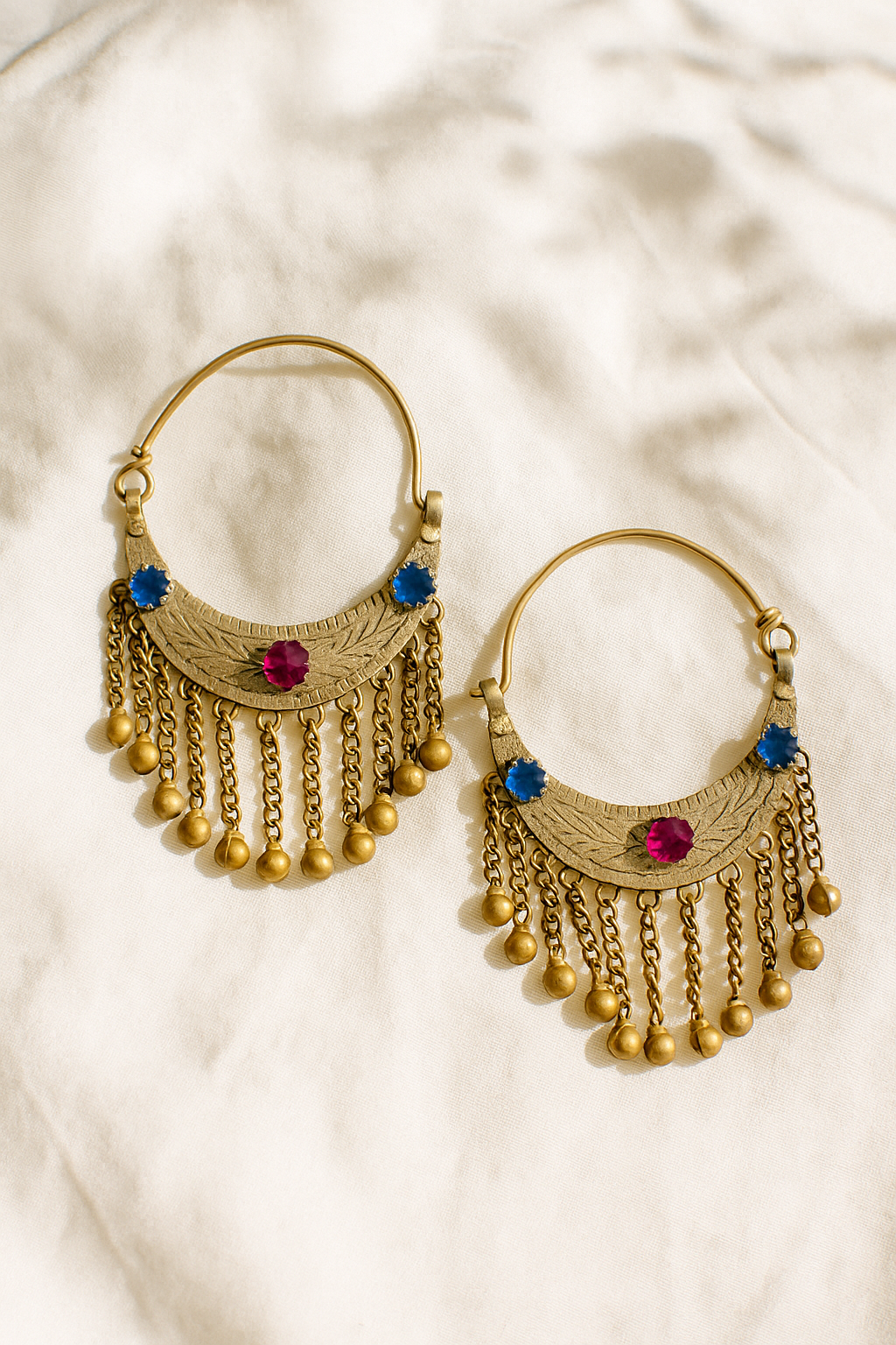 Fanaa Afghan Earrings