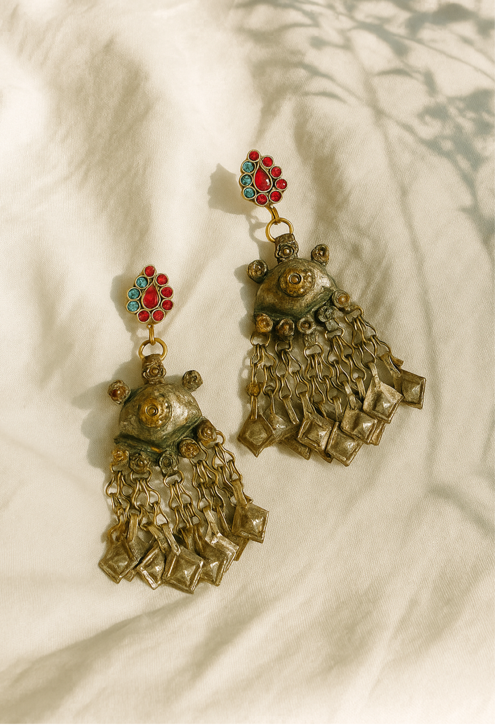 Taqdeer Afghan Earrings