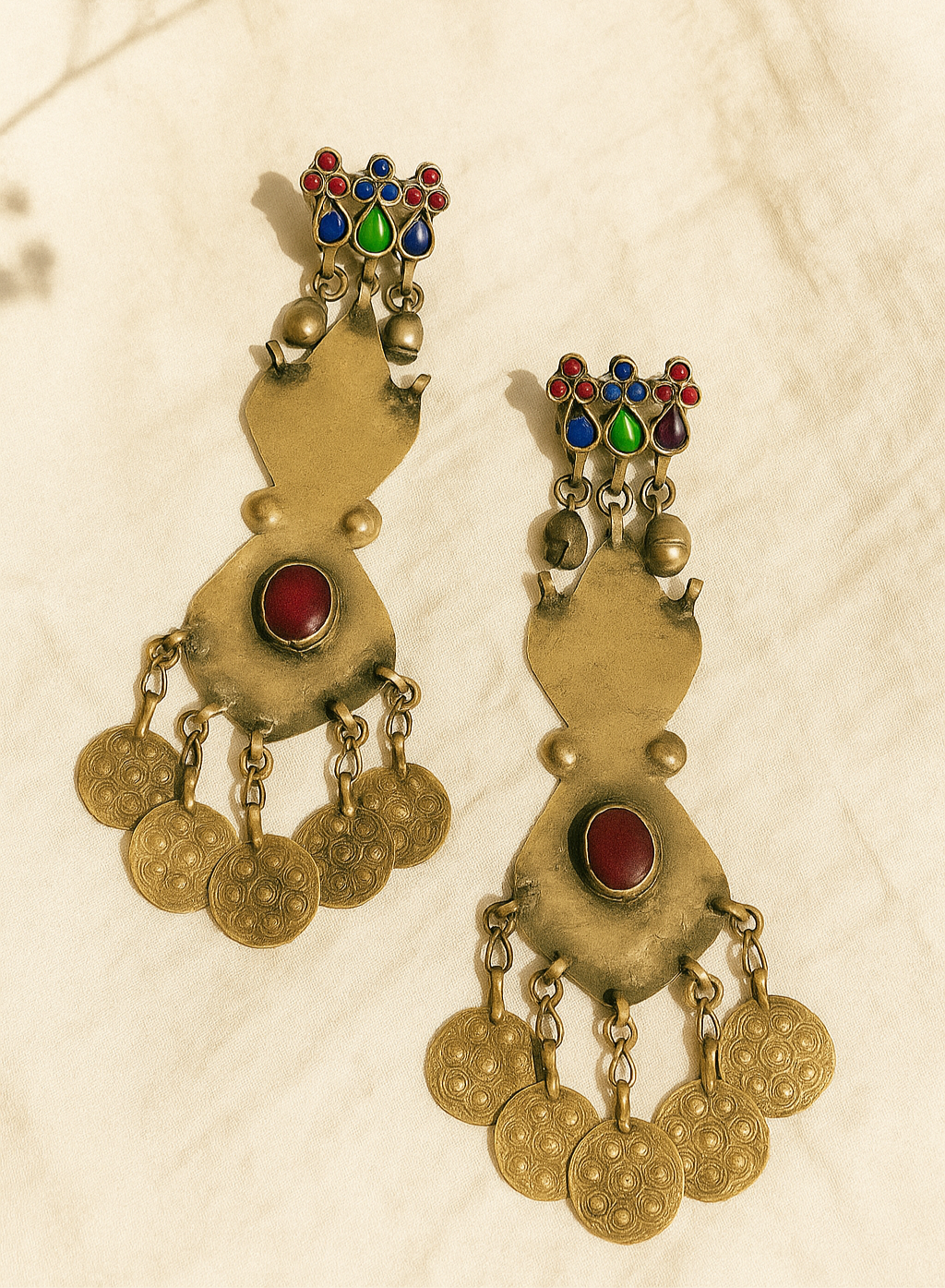 Ranjha Afghan Earrings