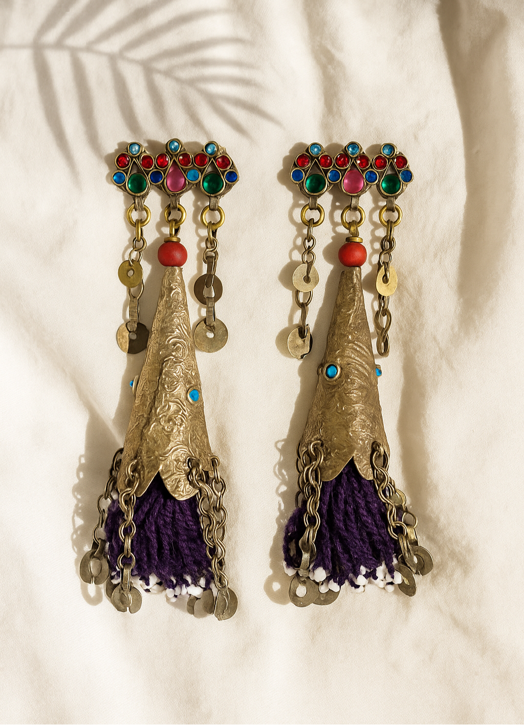 Haazri Afghan Earrings