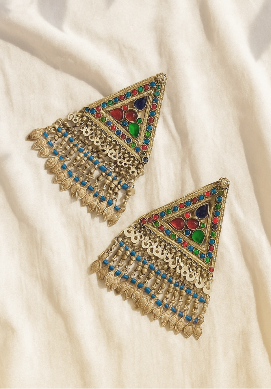 Tiraq Afghan Earrings