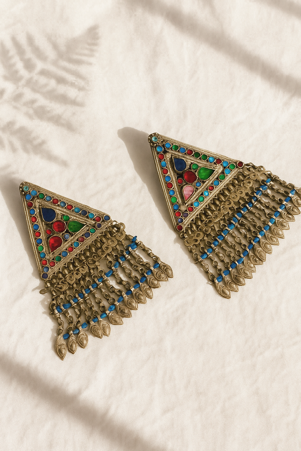 Tiraq Afghan Earrings