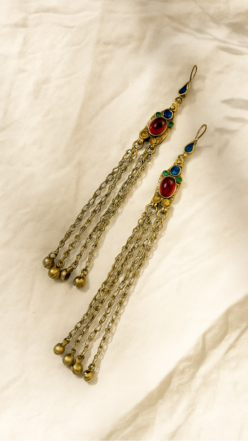 Zubaan Afghan Earrings