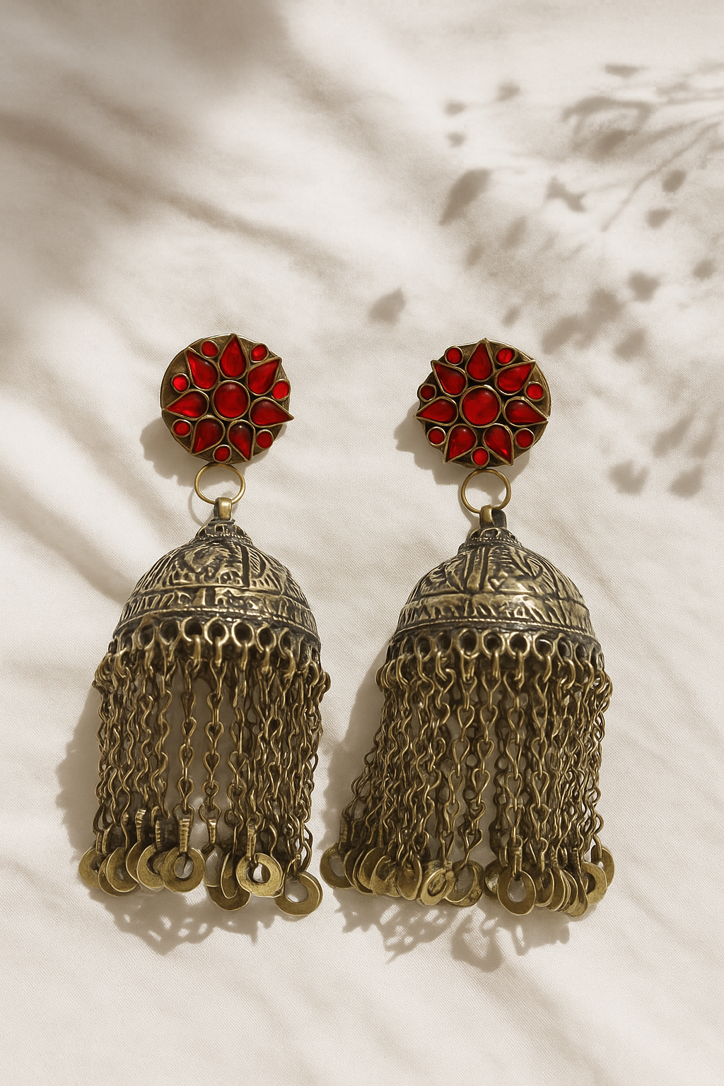 Roja Afghan Jhumka