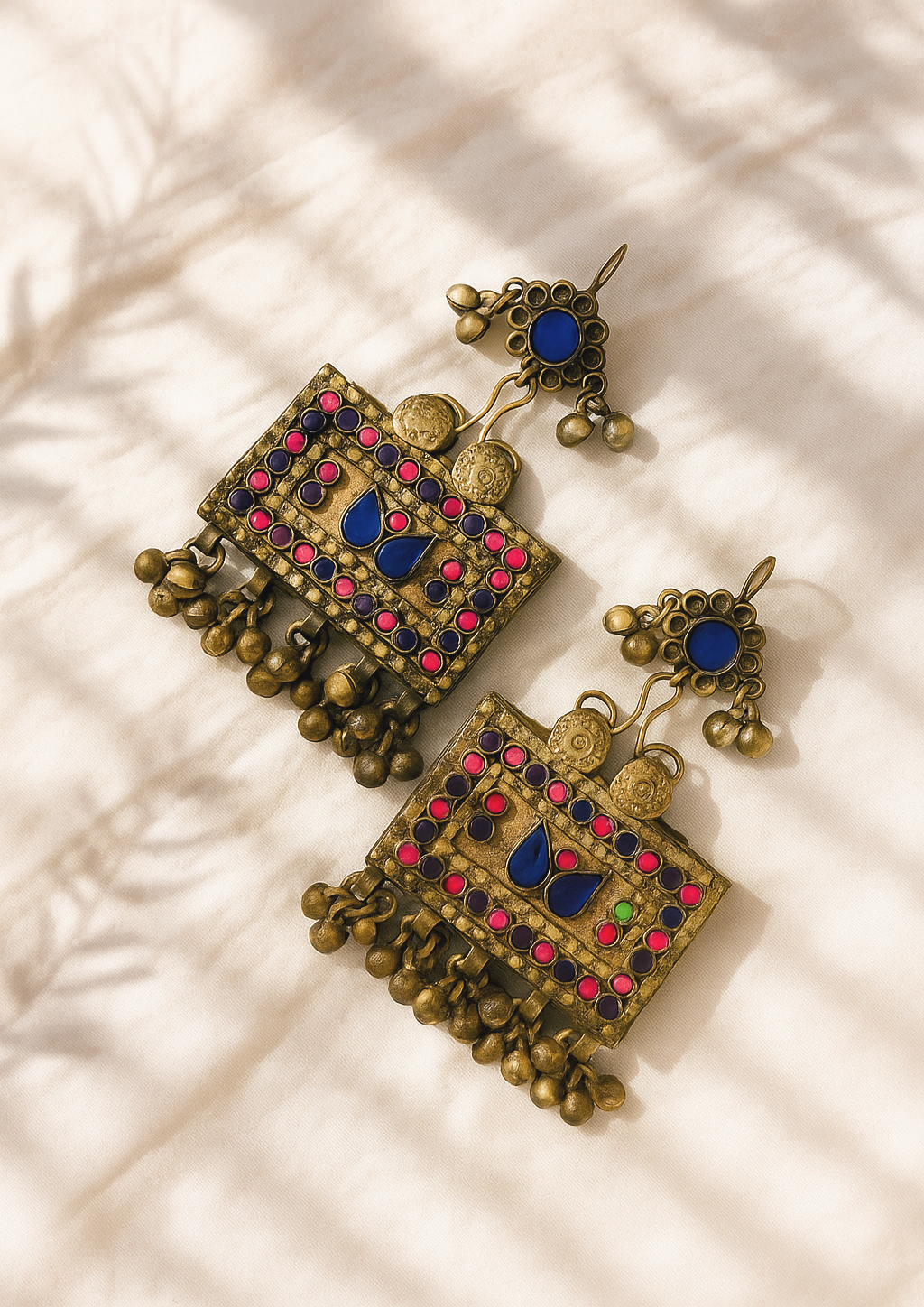 Bijli Afghan Earrings