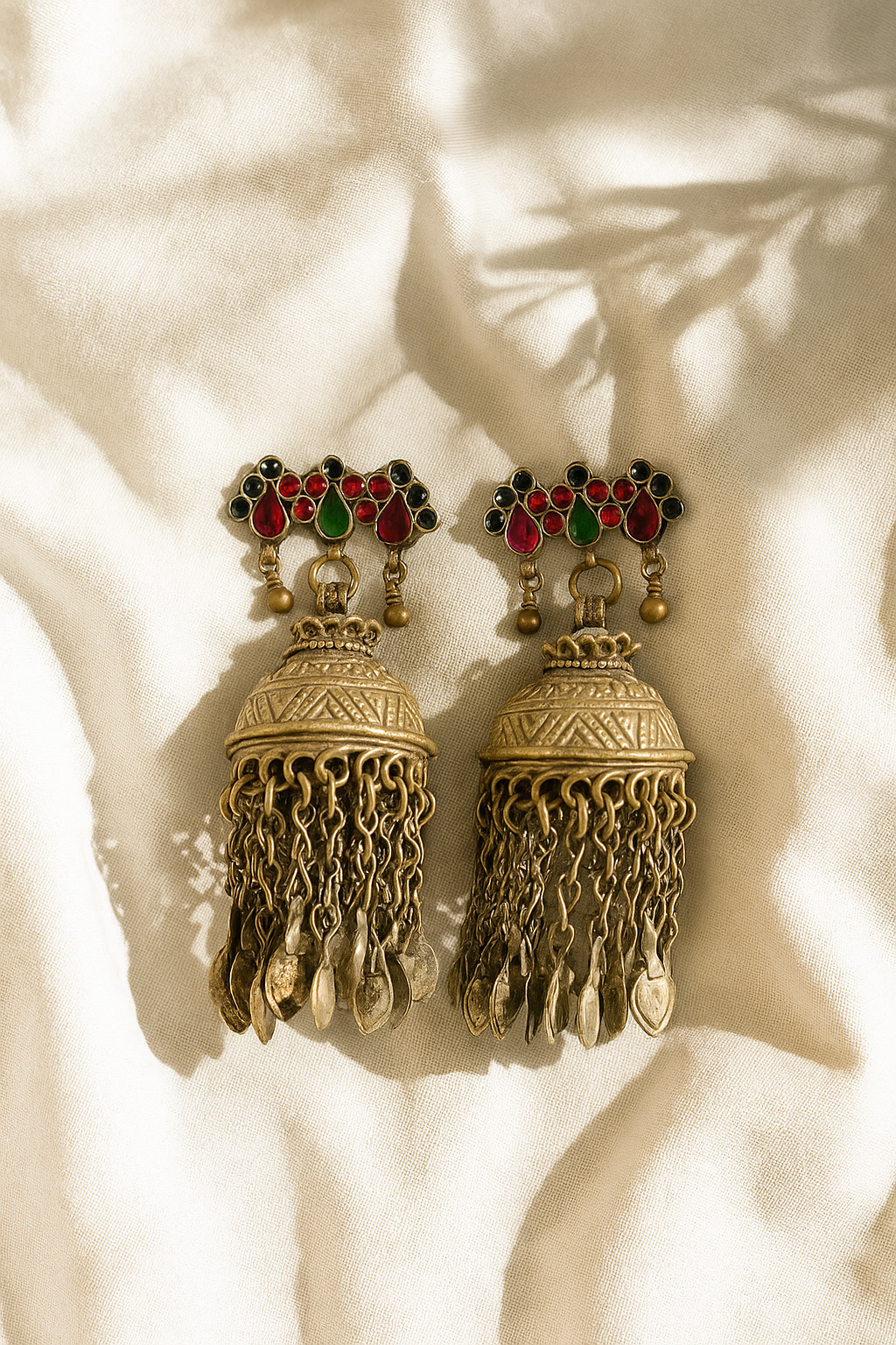 Aabshaar Afghan Earrings
