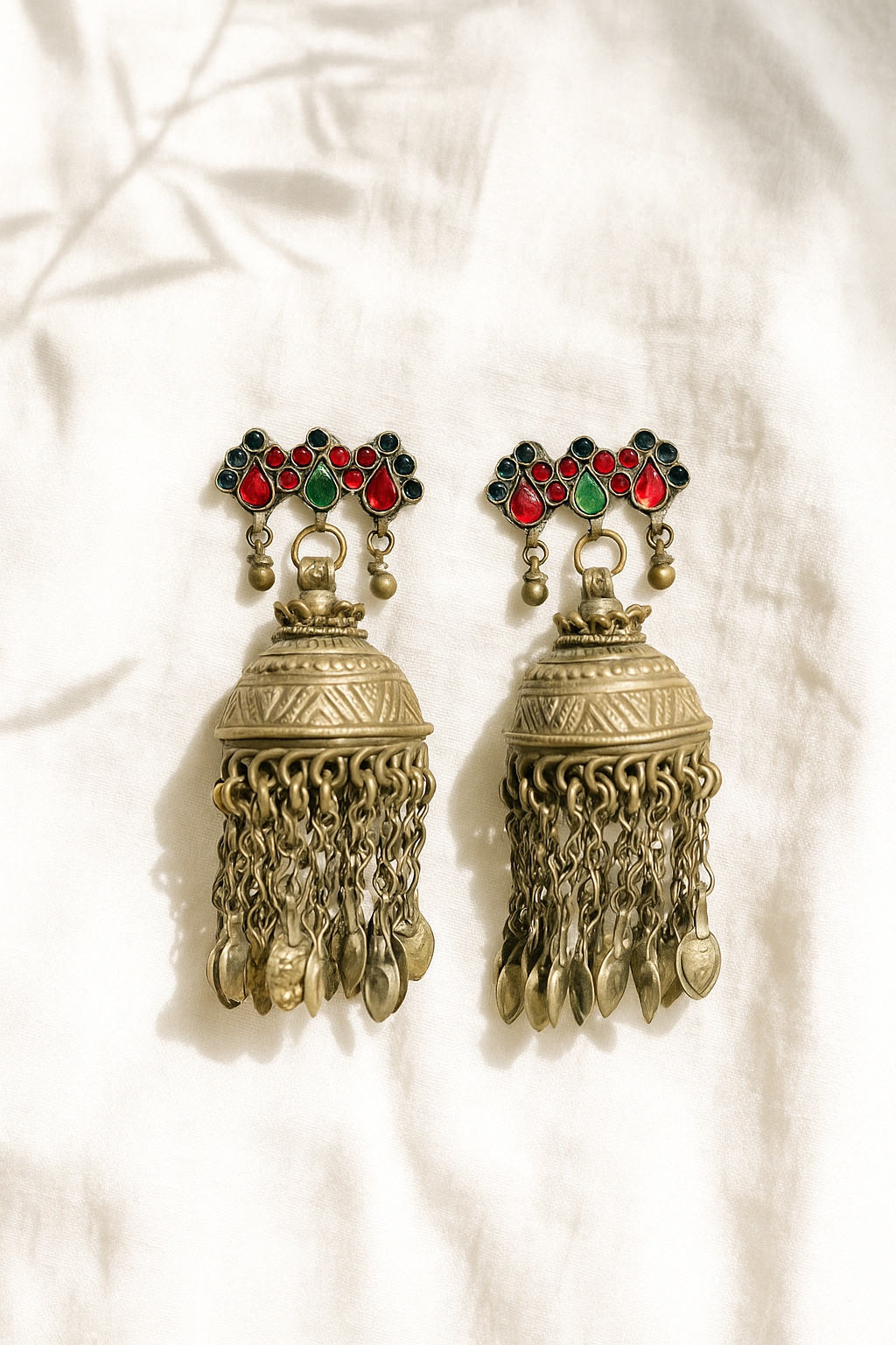 Aabshaar Afghan Earrings