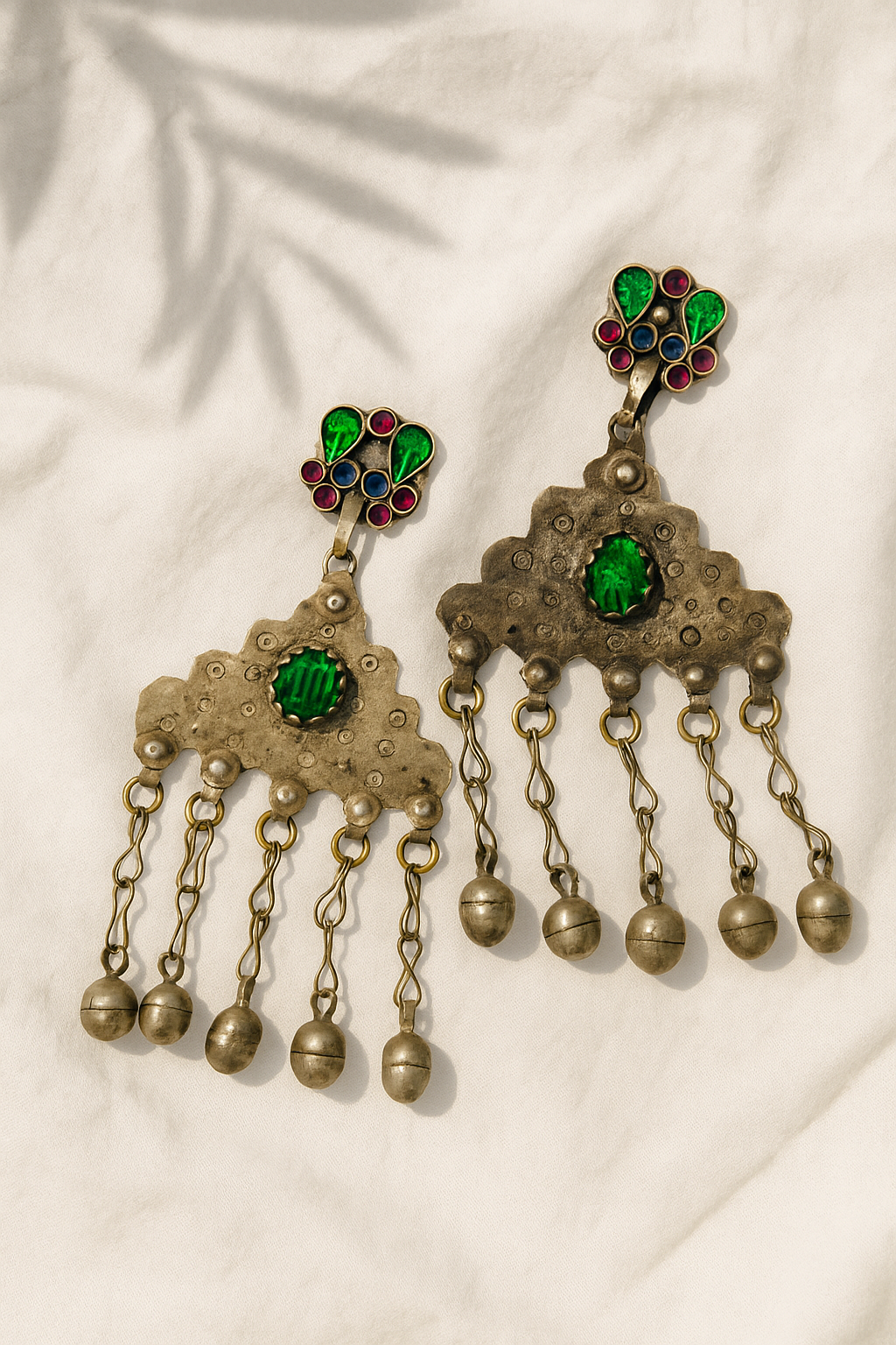 Moutjza Afghan Earrings