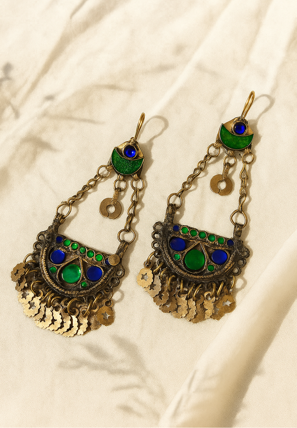 Tishnagi Afghan Earrings