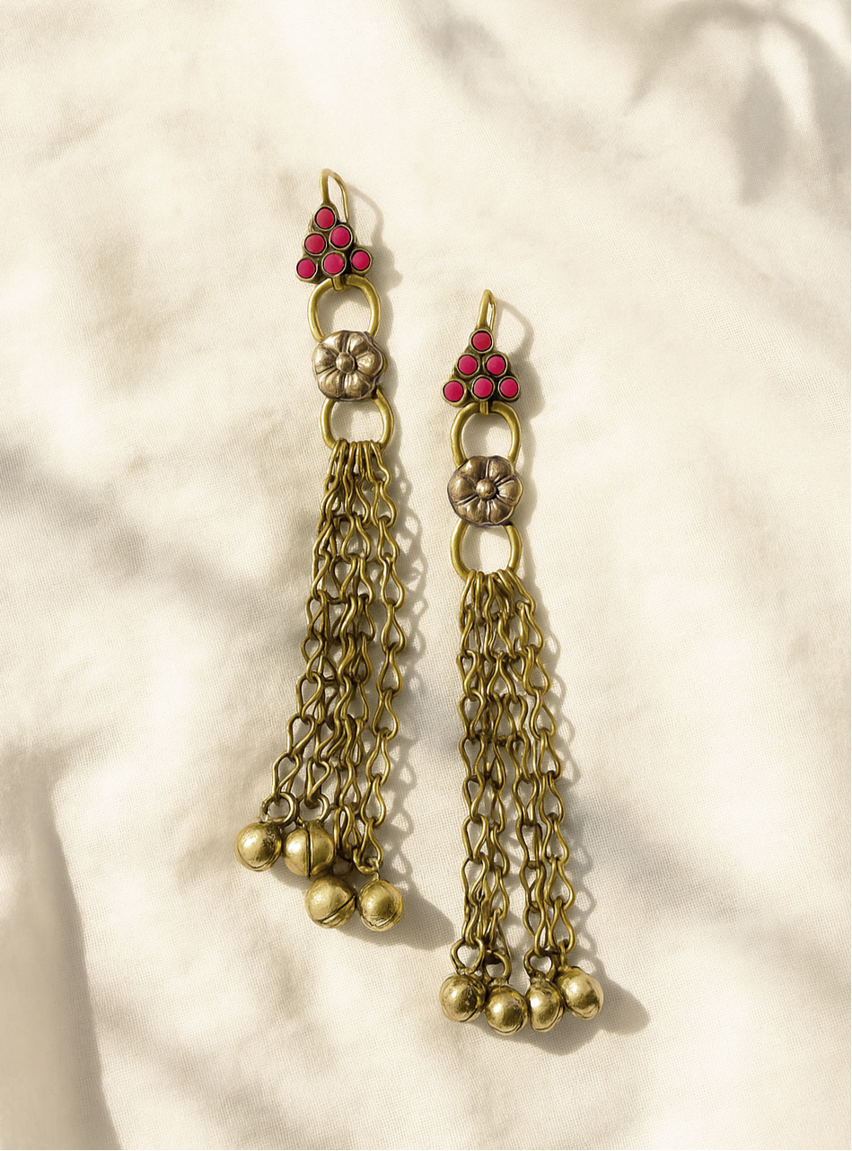 Zayana Afghan Earrings