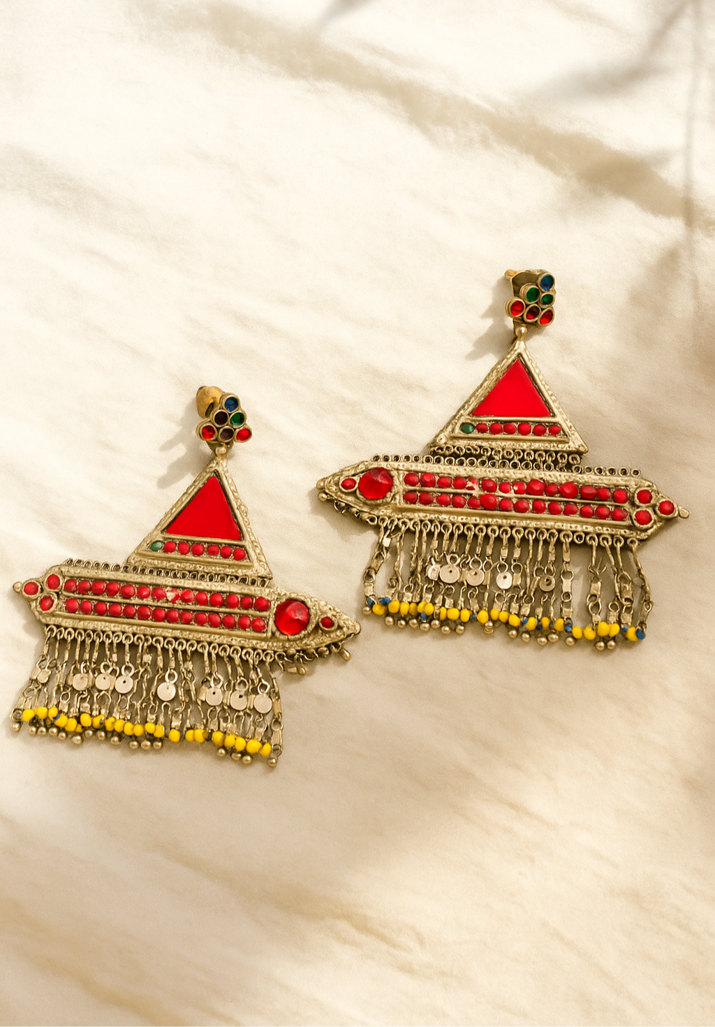Aabdoz Afghan Earrings