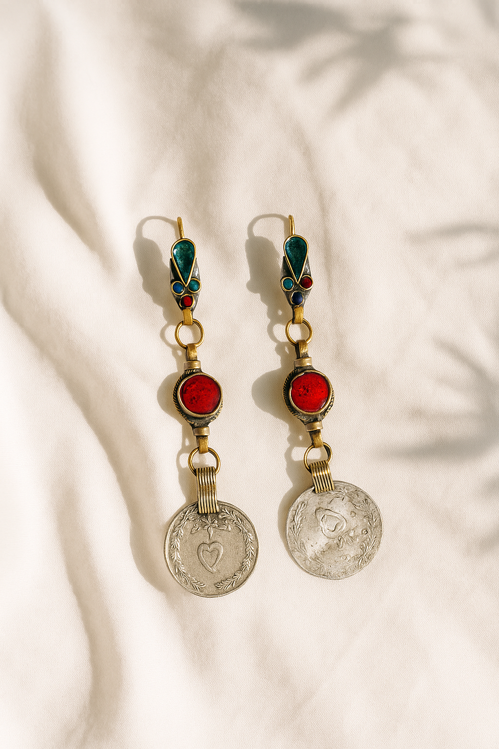 Zaroo Afghan Earrings