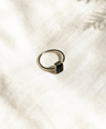 Black Onyx Gemstone Sterling Silver Ring