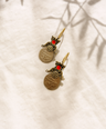 Roar Afghan Earrings