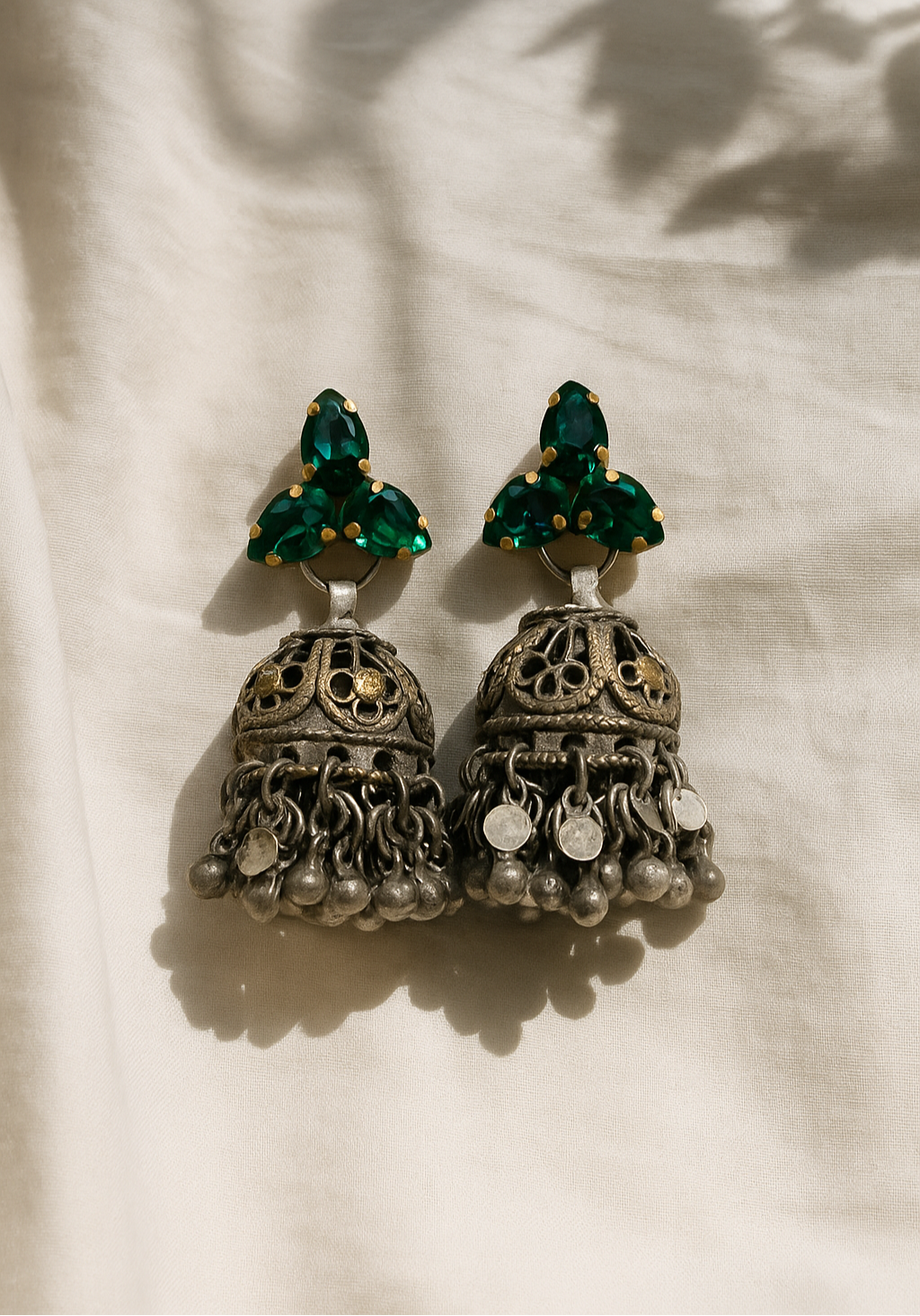 Rangeen Afghan Jhumka