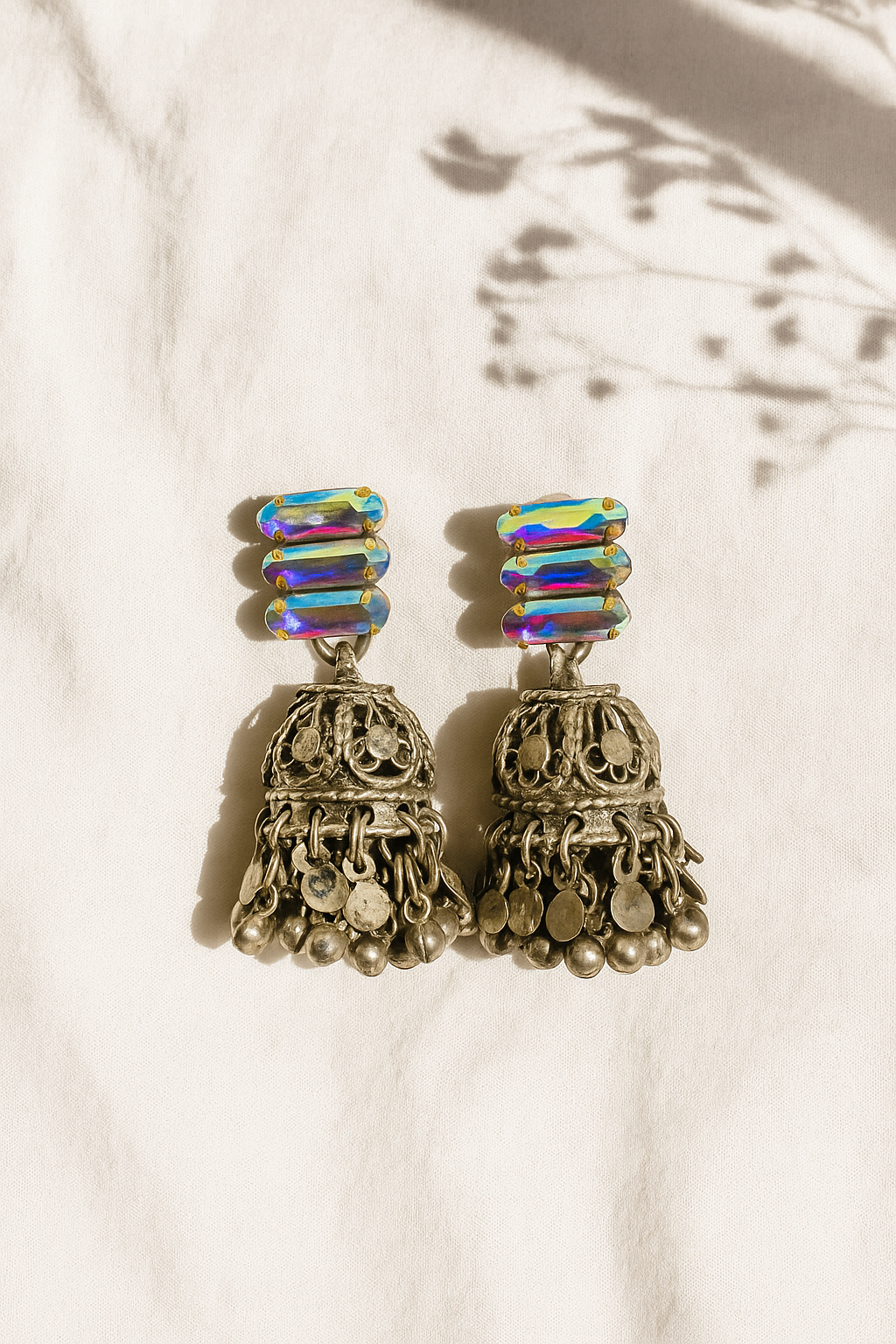 Rangeen Afghan Jhumka