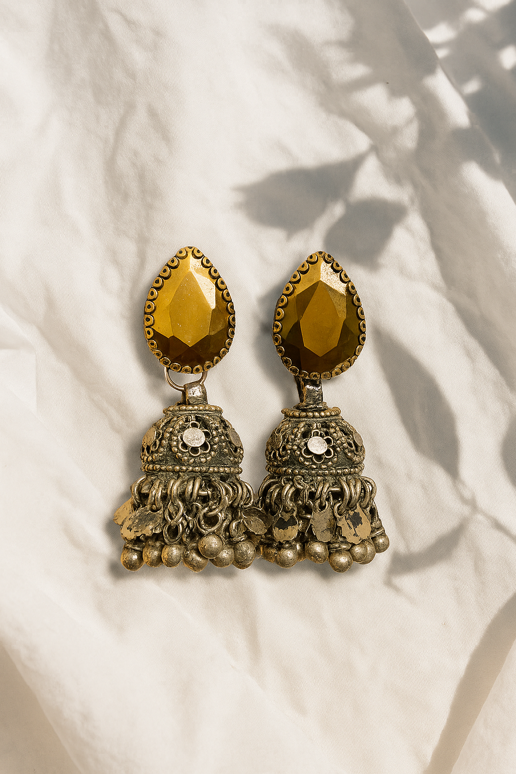 Rangeen Afghan Jhumka