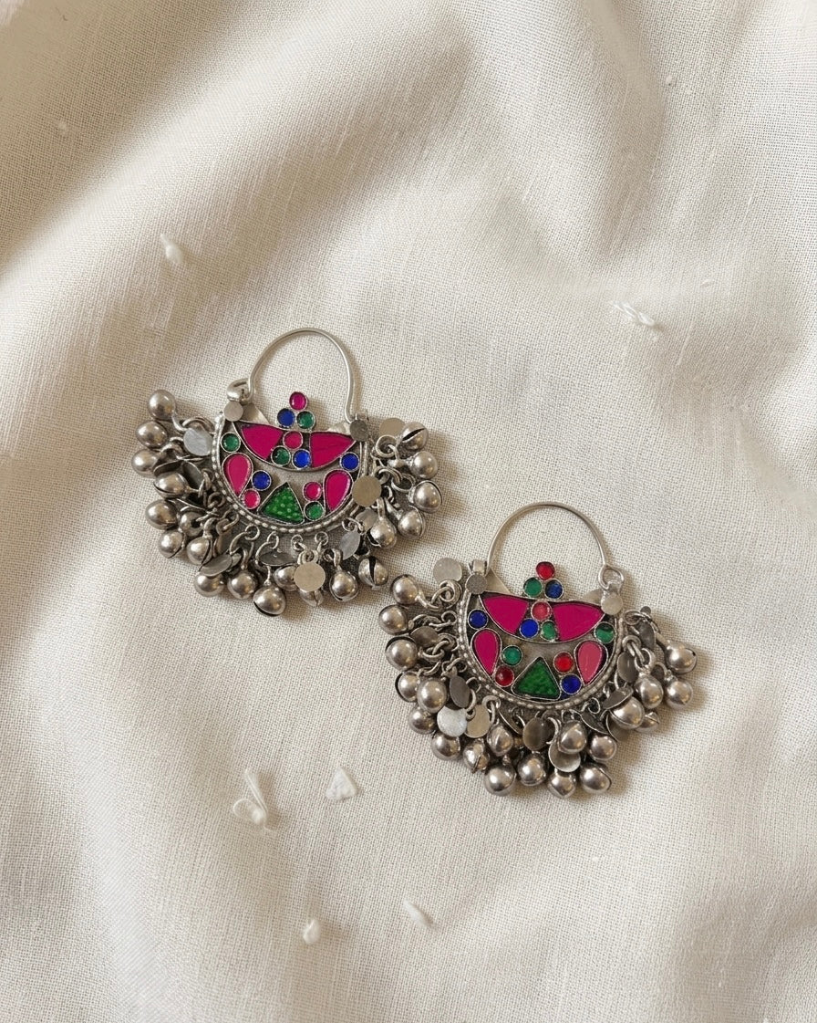 Tyra Afghan Earrings
