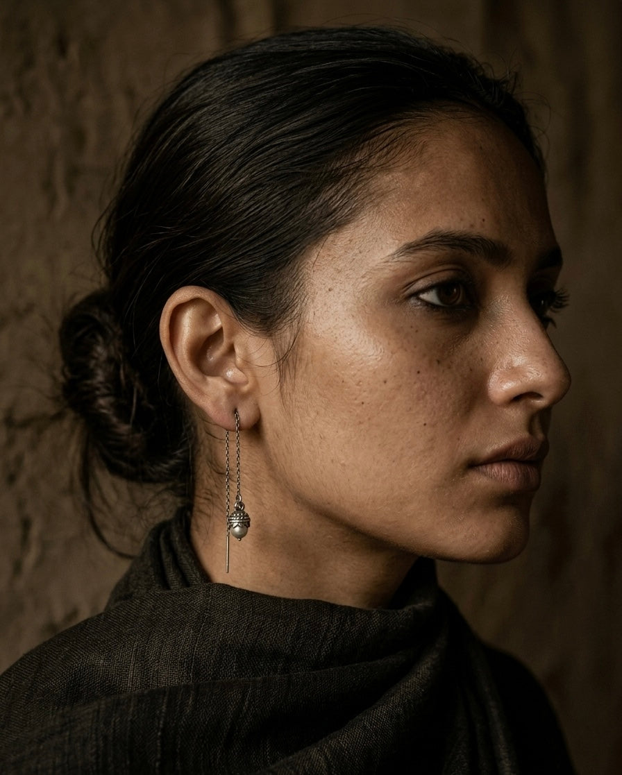 Reeya Oxidised Earrings
