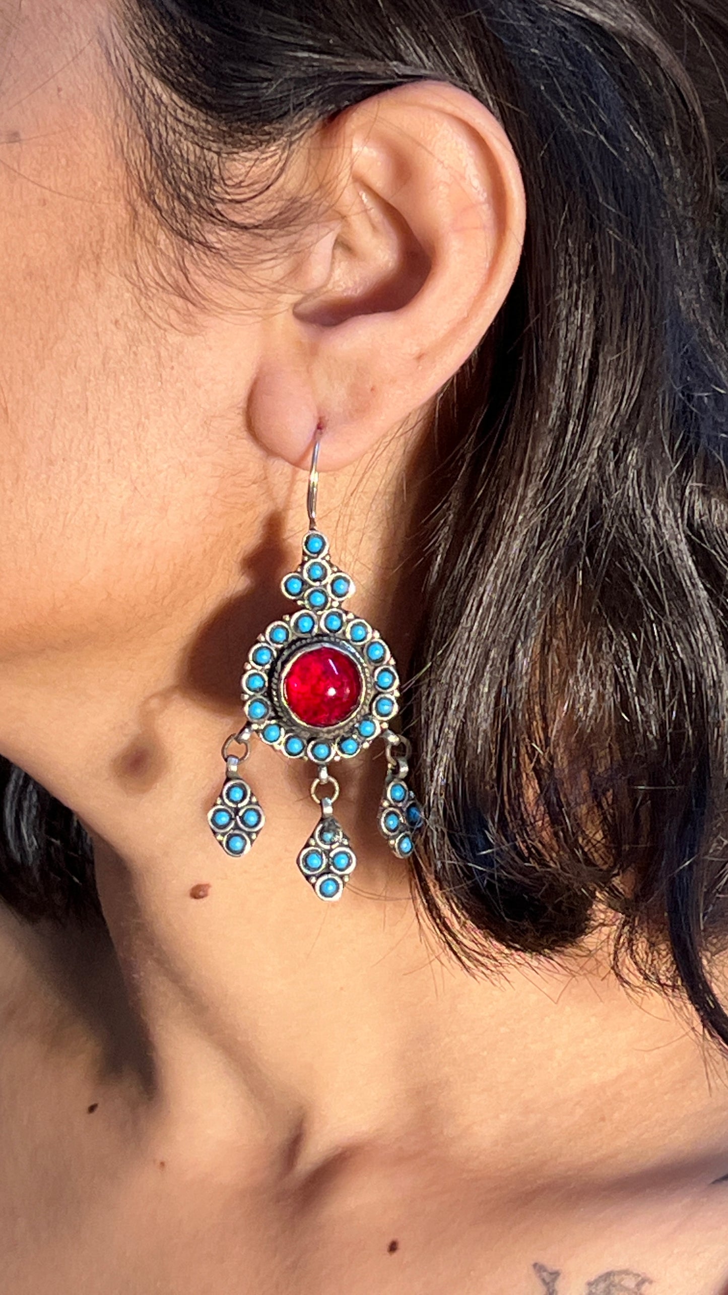 Dua Afghan Earrings