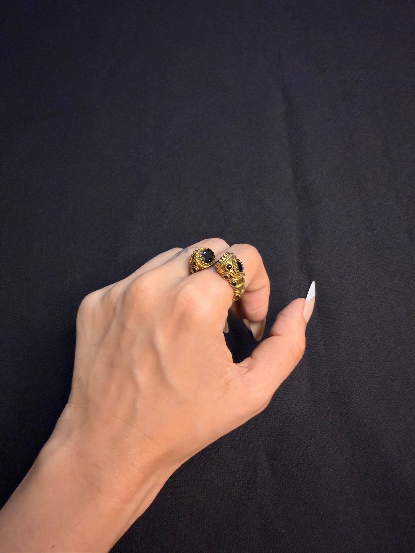Prabha Brass Ring