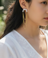 Meheriya Brass Earrings