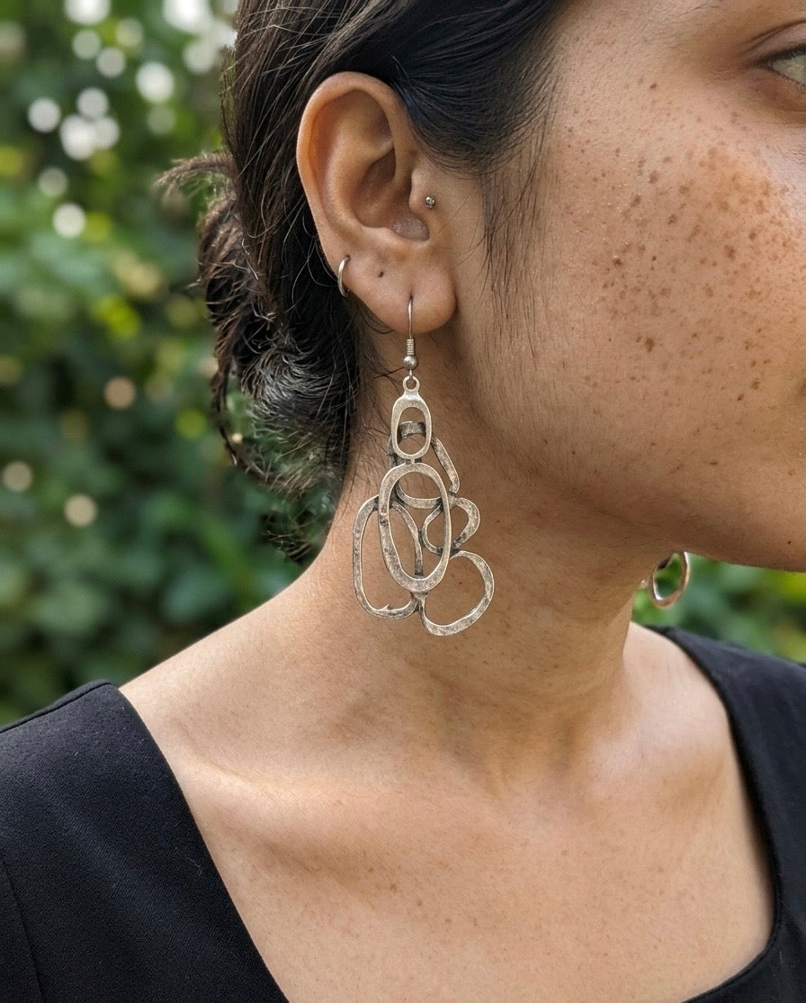 Mohini Zamak Earrings