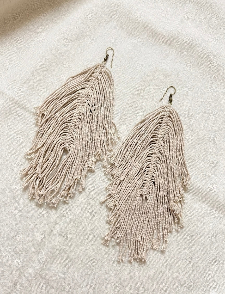 Juhi Brass Earrings