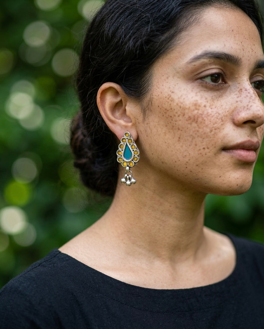 Ranjana Glass Earrings