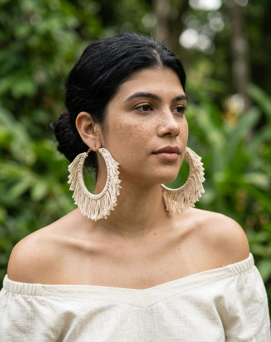 Aftab Brass Earrings