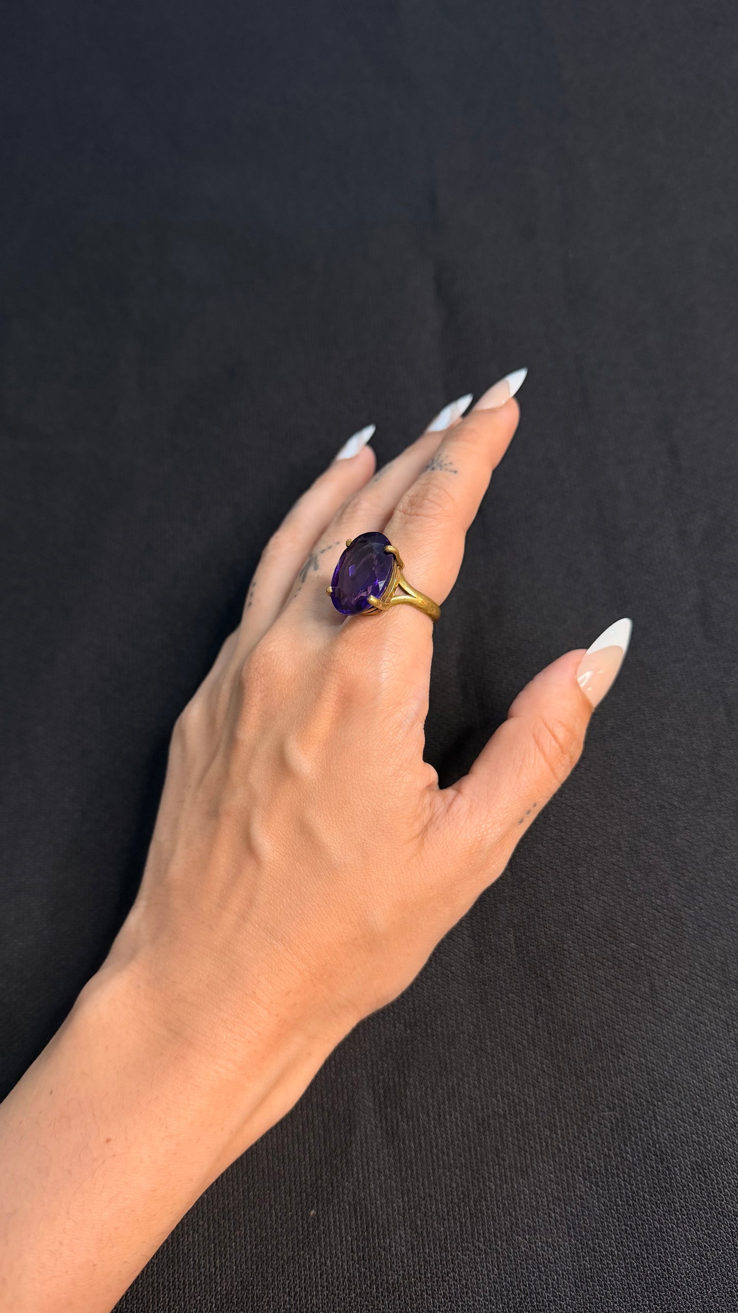Kaamta Amethyst Ring