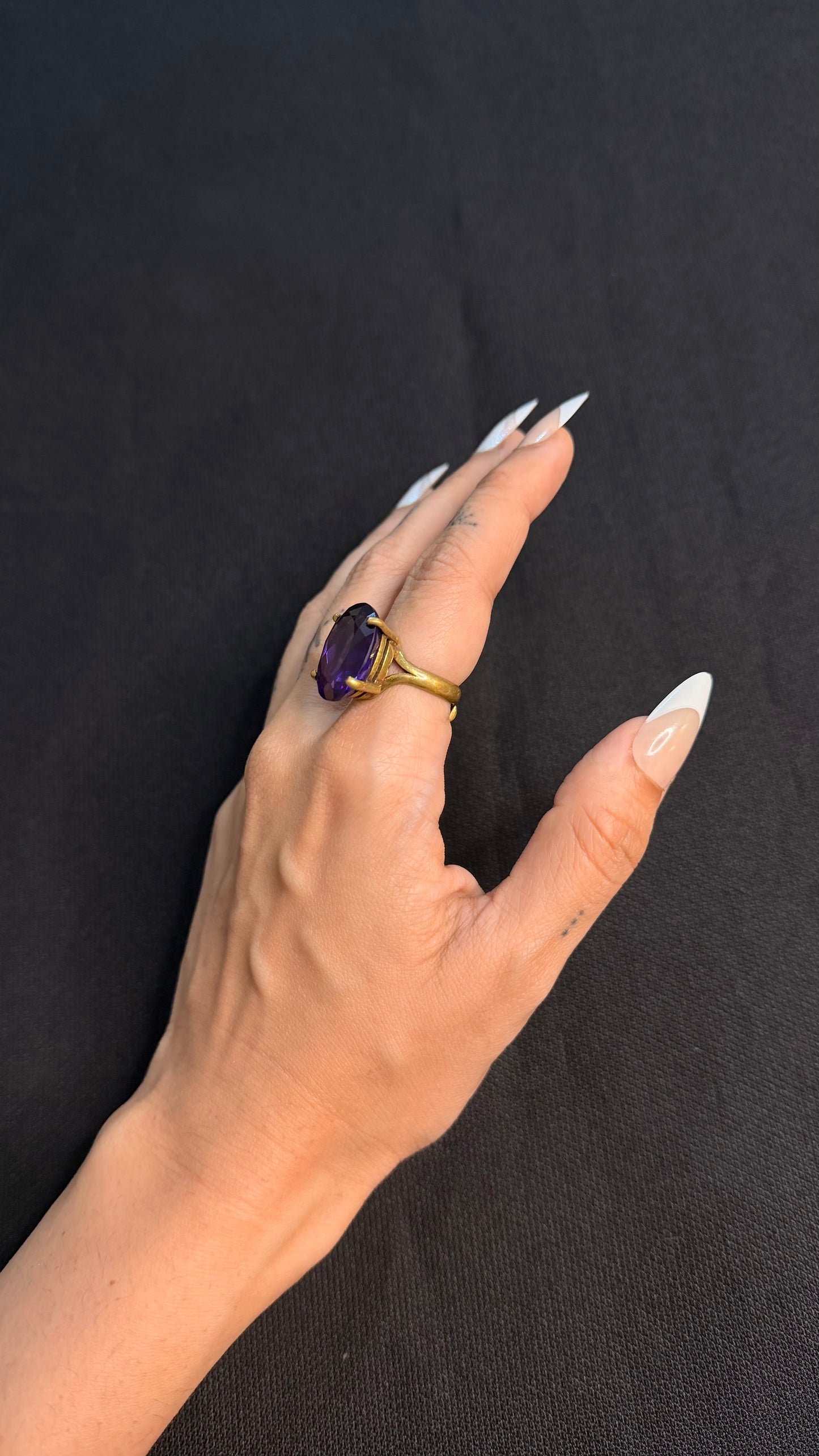 Kaamta Amethyst Ring
