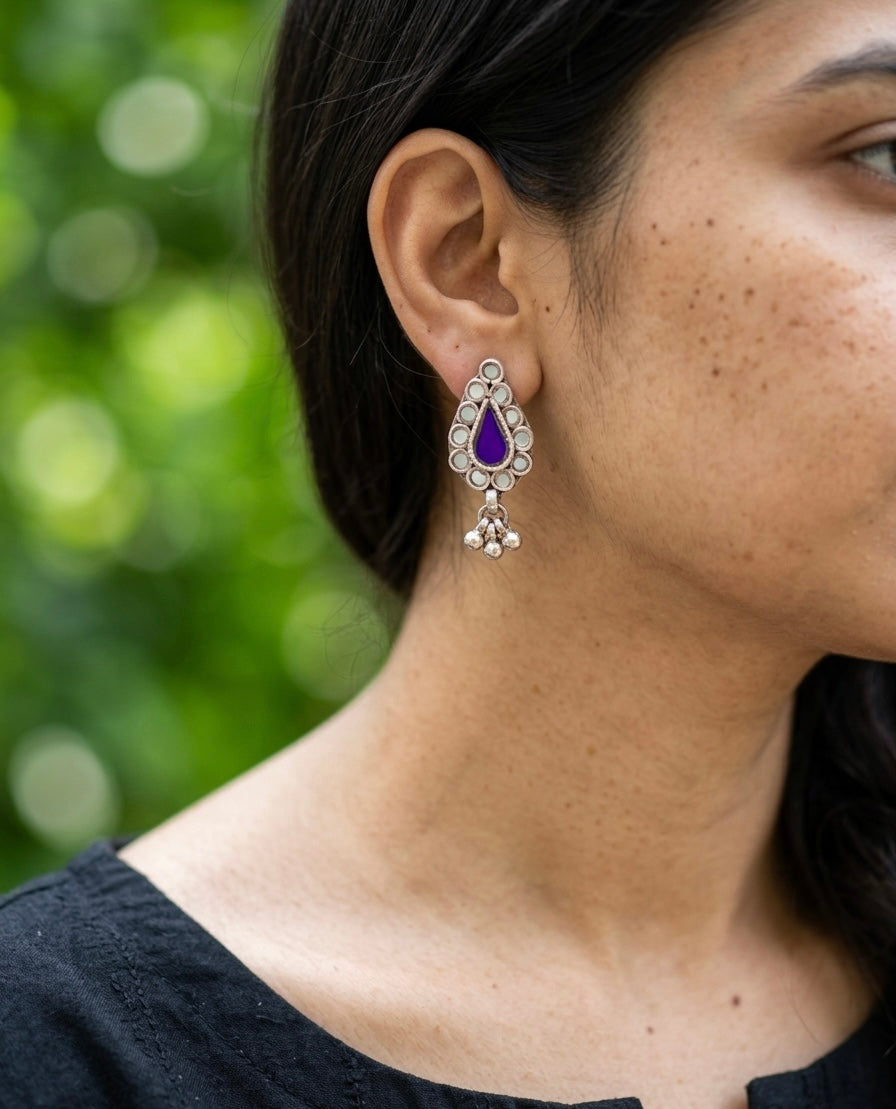 Ranjana Glass Earrings