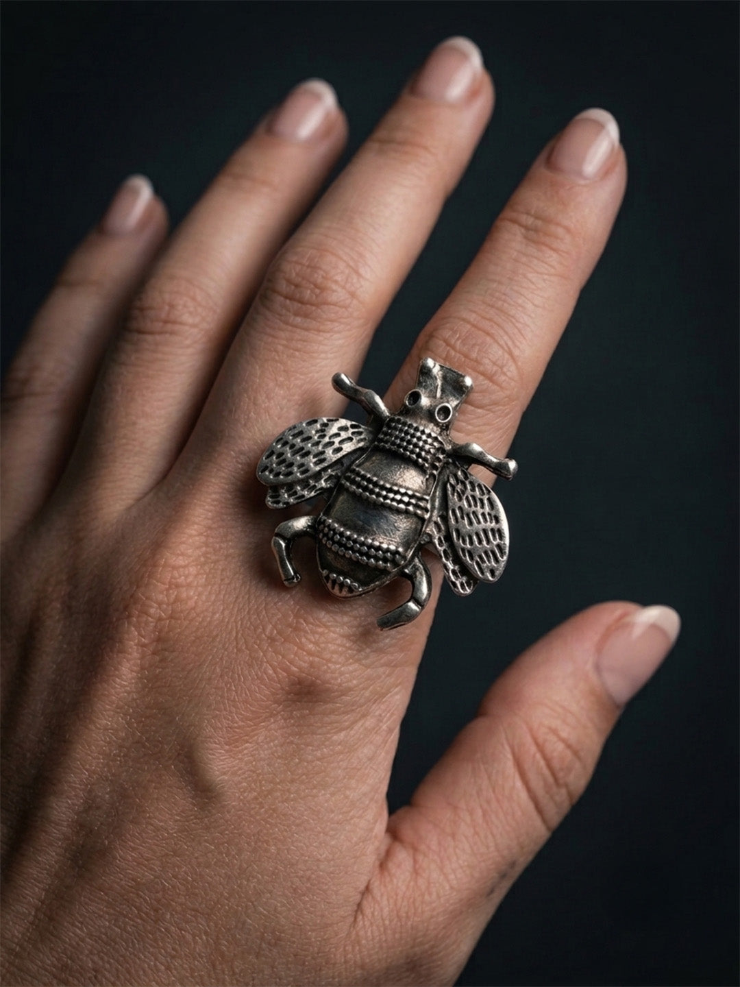 Madhu Zamak Ring