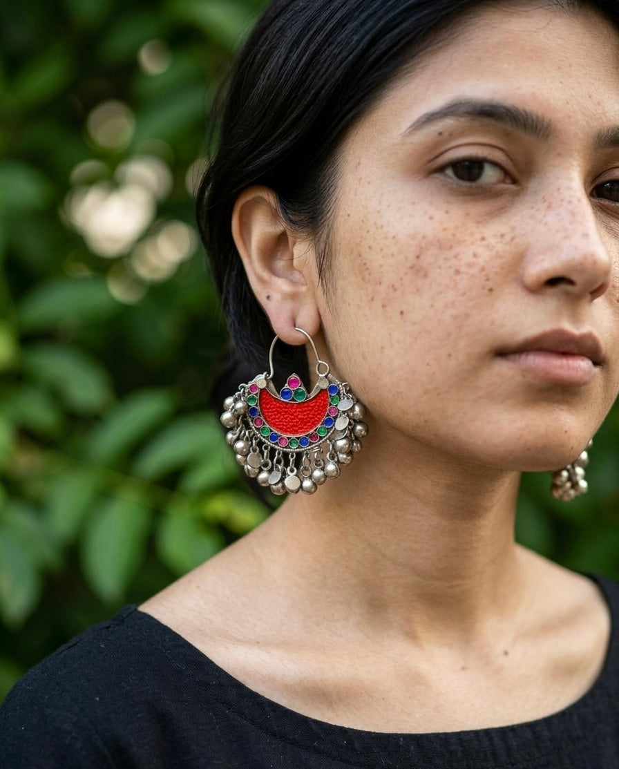 Elena Afghan Earrings