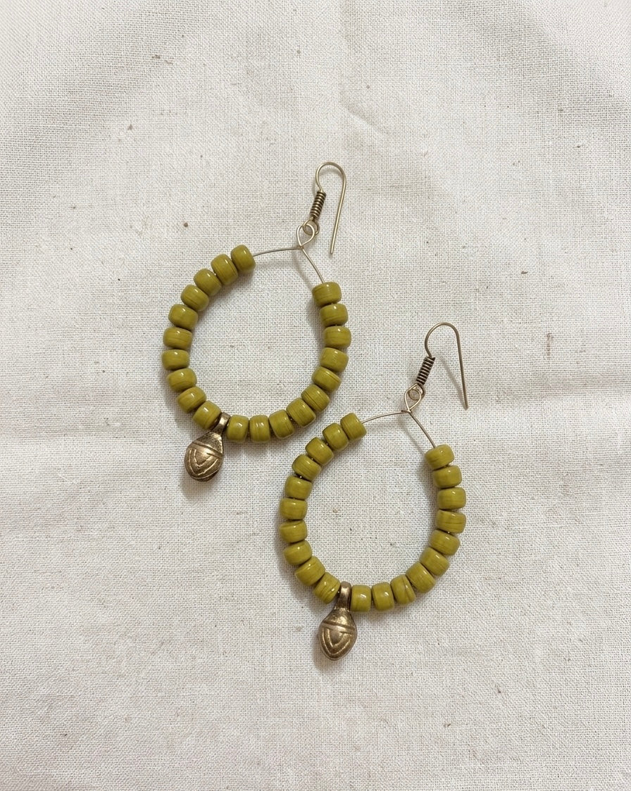 Mohima Brass Earrings