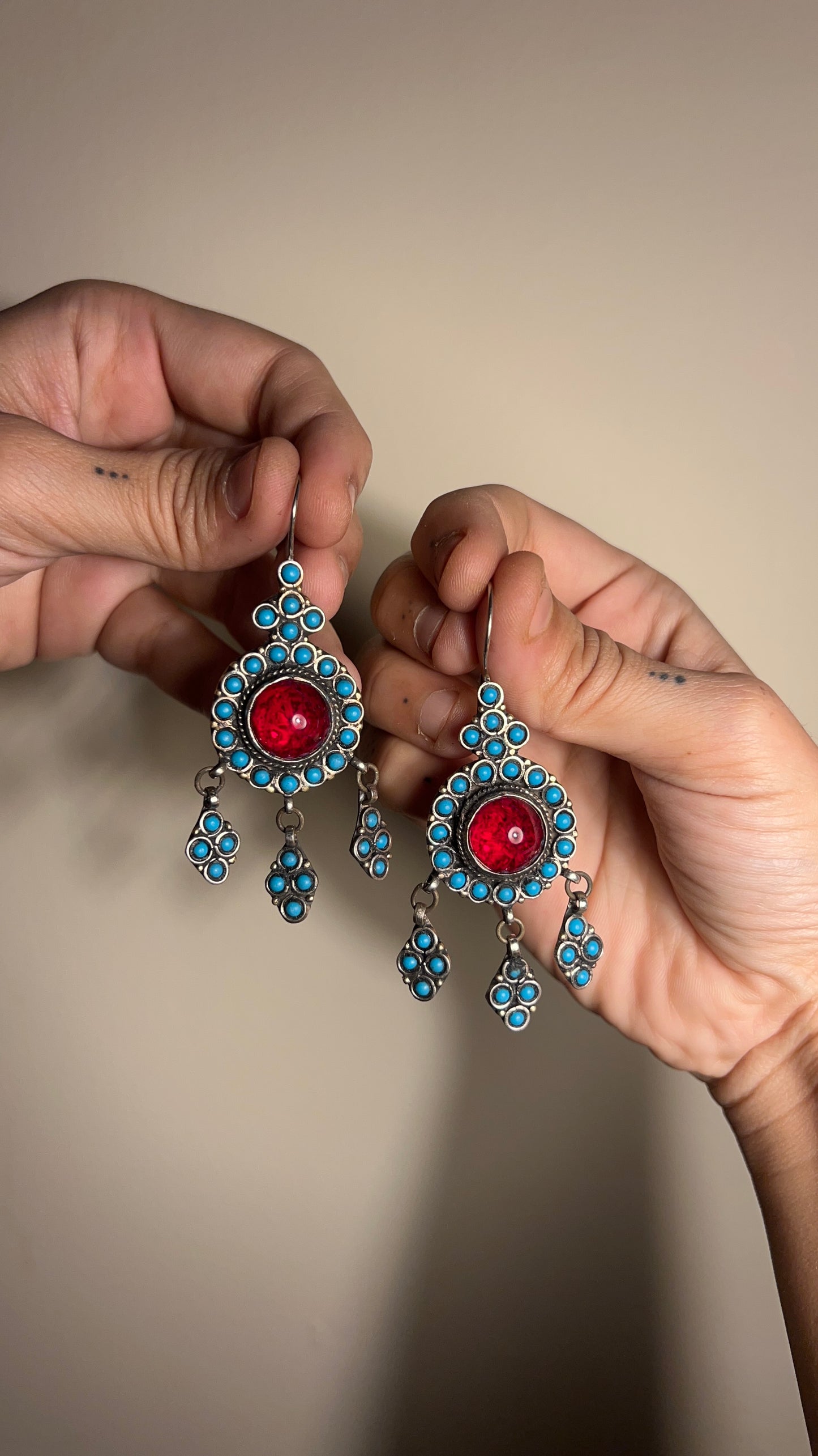 Dua Afghan Earrings