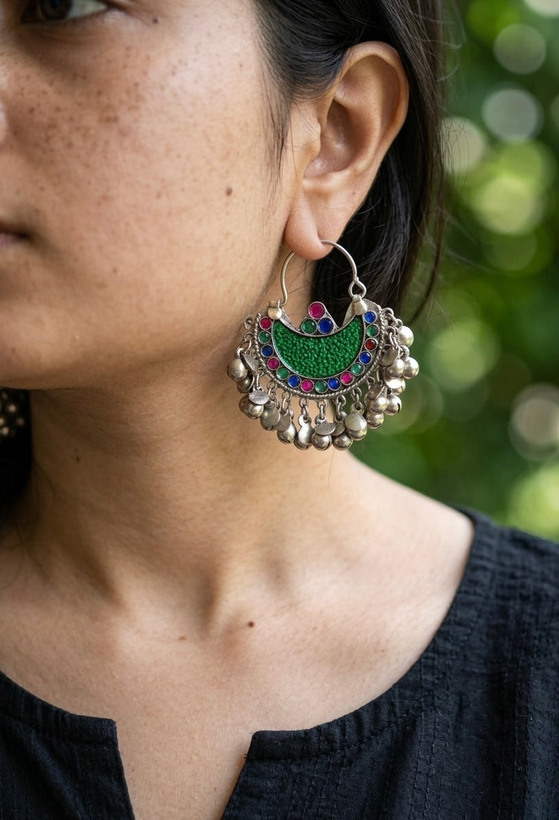 Elena Afghan Earrings