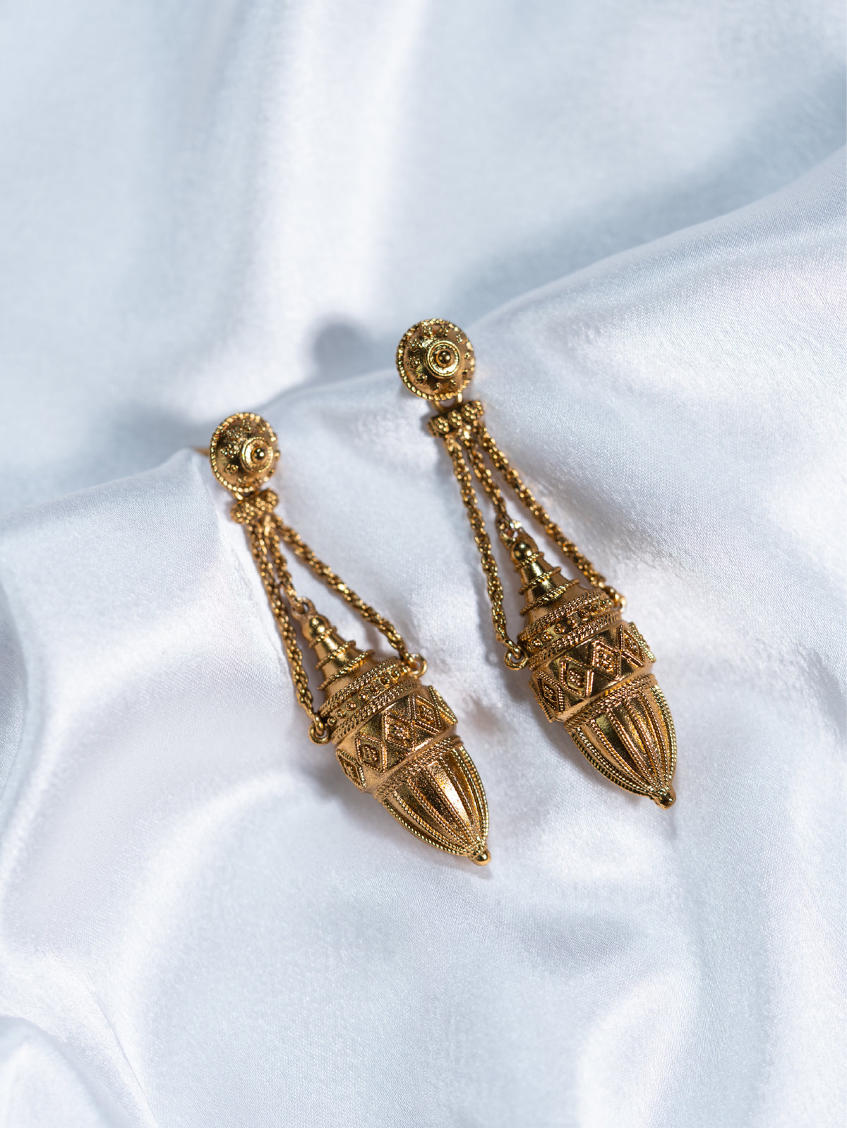 Vidya Brass Earrings