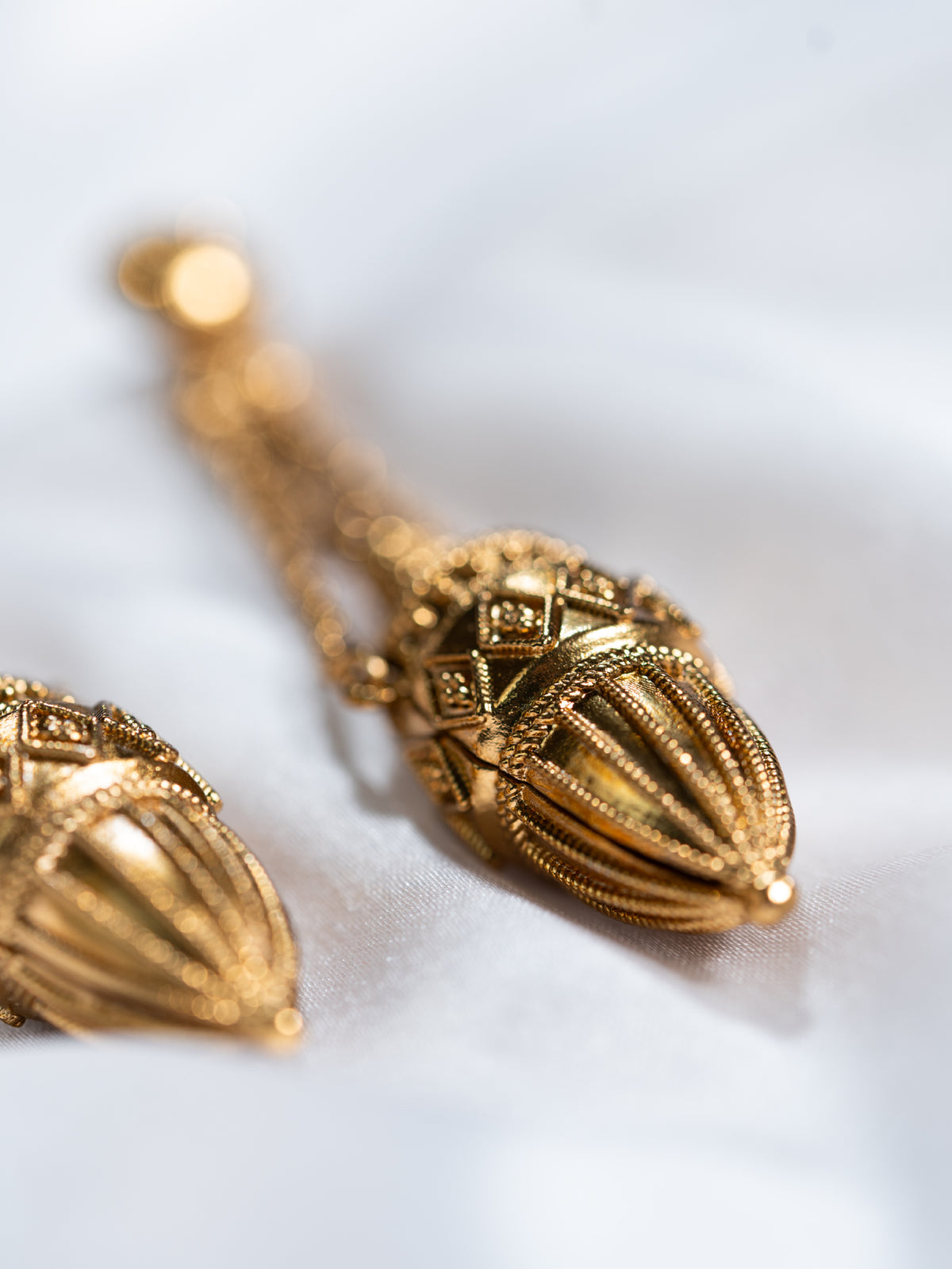 Vidya Brass Earrings