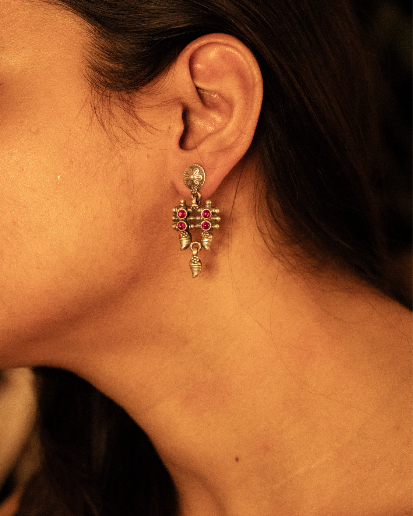 Rubaabi Silver Earrings