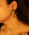 Chaand Silver Earrings