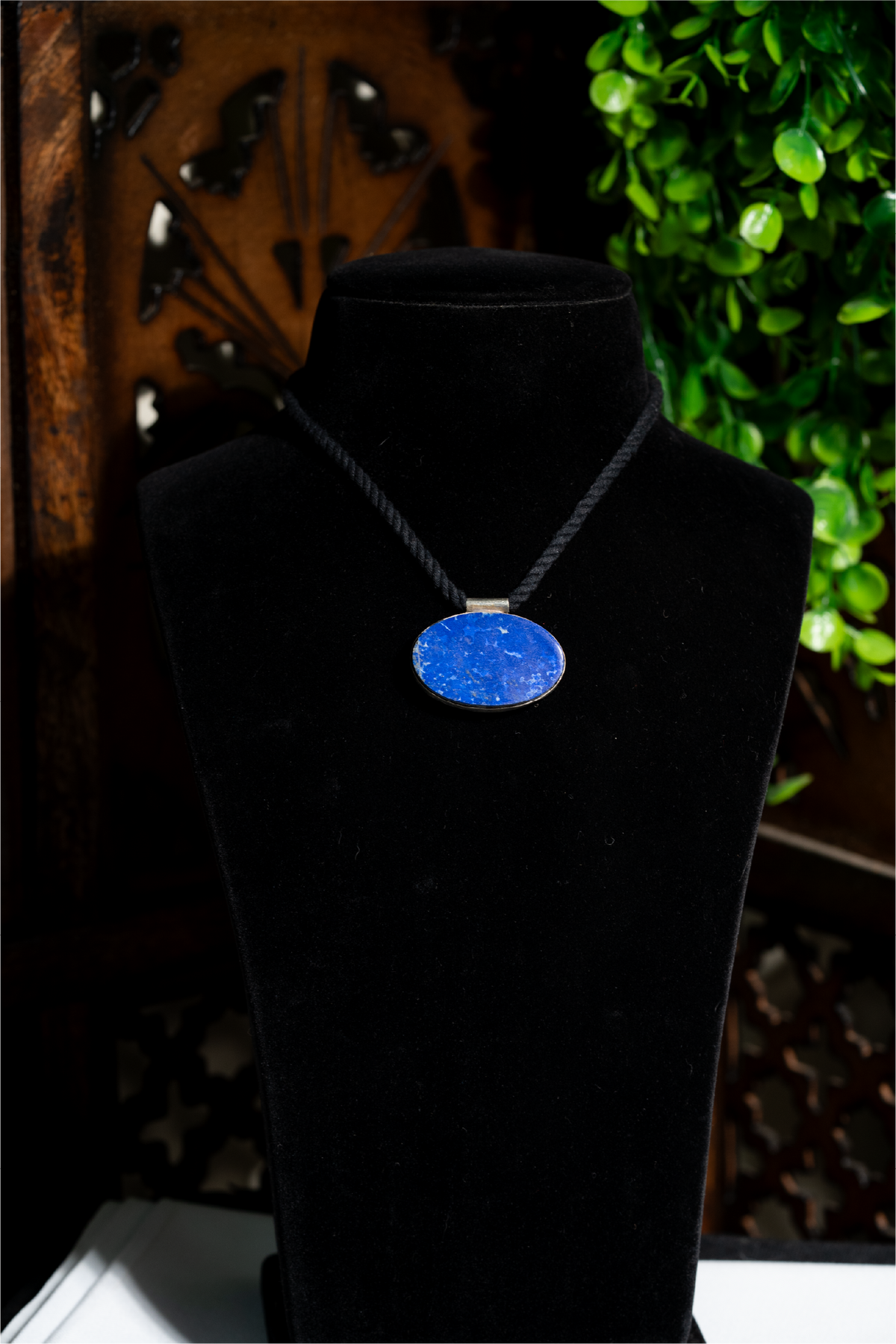 Lapis Afghan Pendant