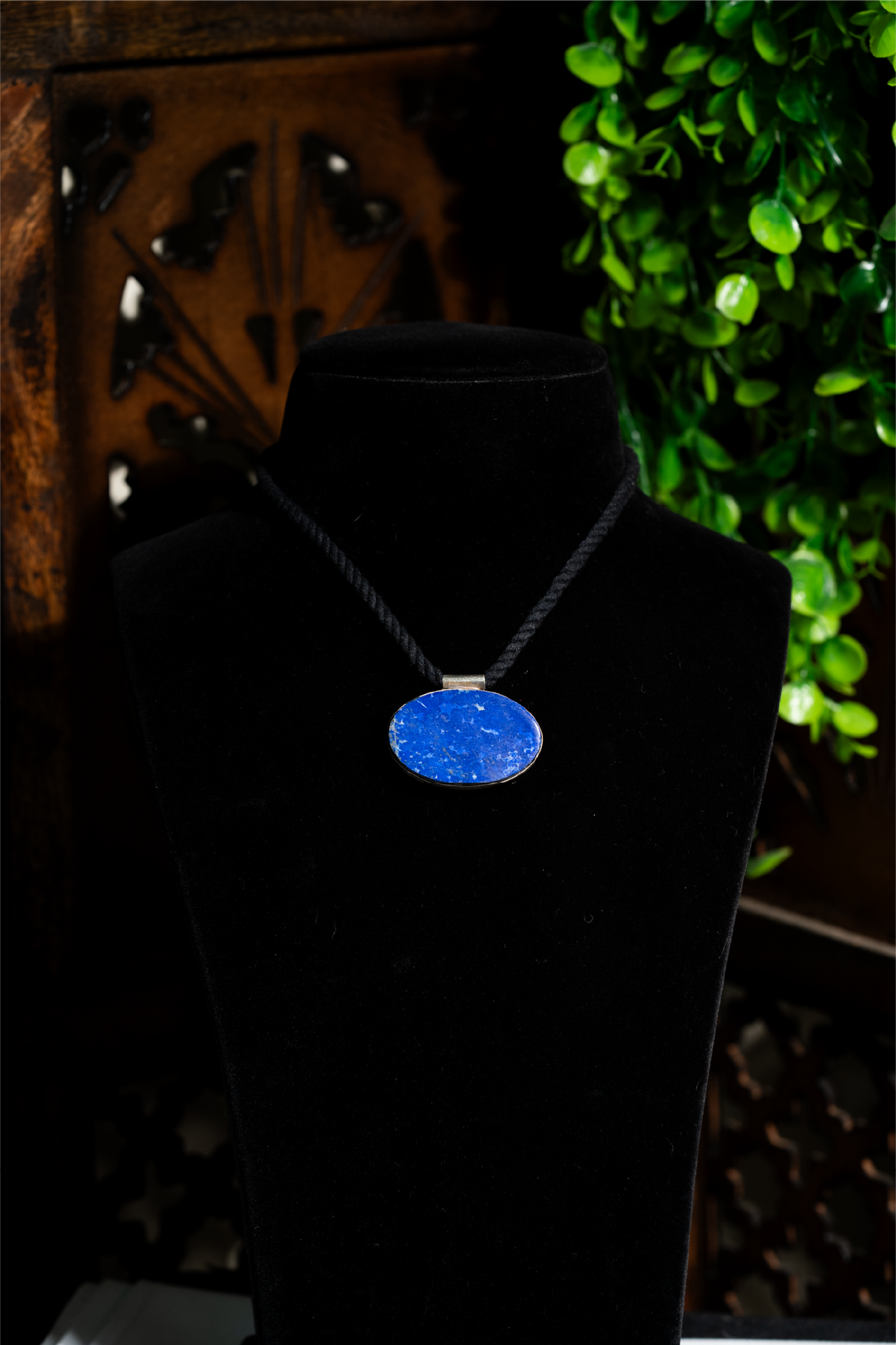 Lapis Afghan Pendant