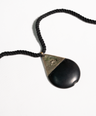 Obsidian Afghan Pendant