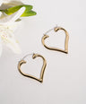 Dil Brass Earrings